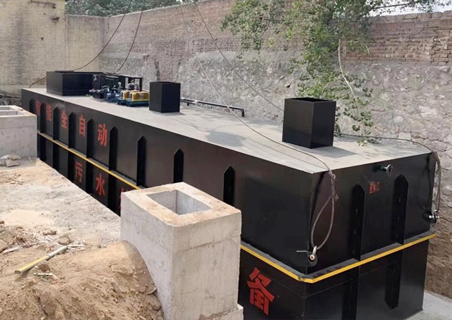 食品污水处理设备现场